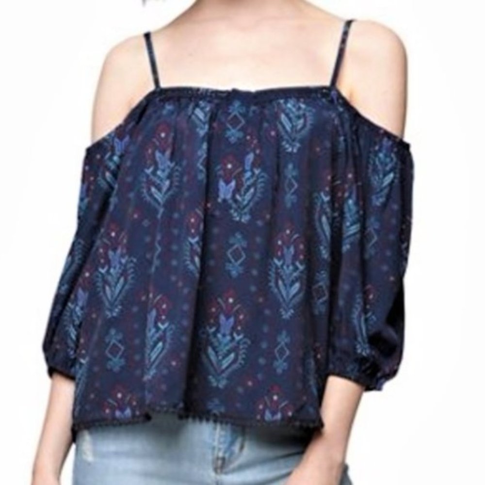 Revolve House of Harlow 1960 Cold Shoulder Top